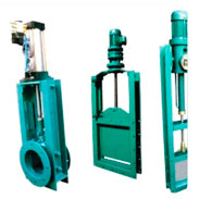 电、气动闸板阀